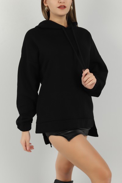 siyah-kapusonlu-ici-sardonlu-bayan-sweat-147713