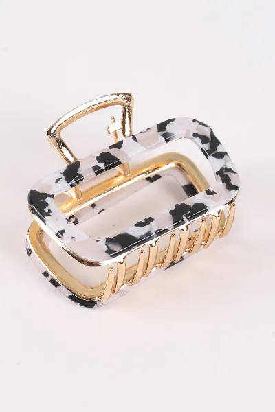 Siyah Kare Model Metal Mandal Toka 464331