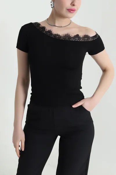 siyah-kayik-yaka-dantel-oysho-kadin-bluz-452727