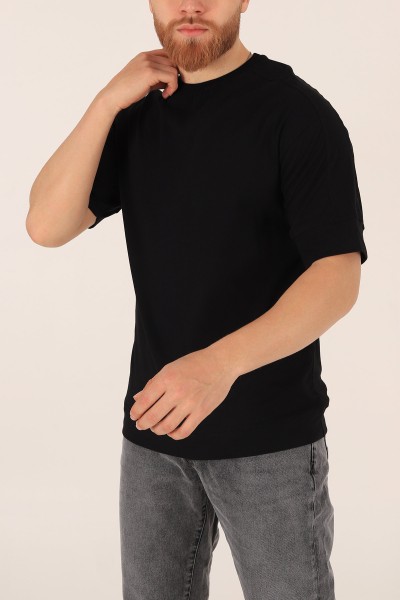 siyah-kollari-lastikli-oversize-erkek-tisort-172419