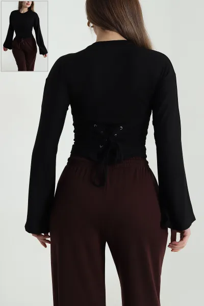 siyah-kus-gozu-bagcikli-modal-kadin-bluz-494837