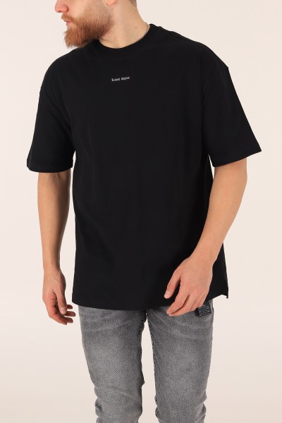 Siyah Labish Styles Baskılı Tişört 165651