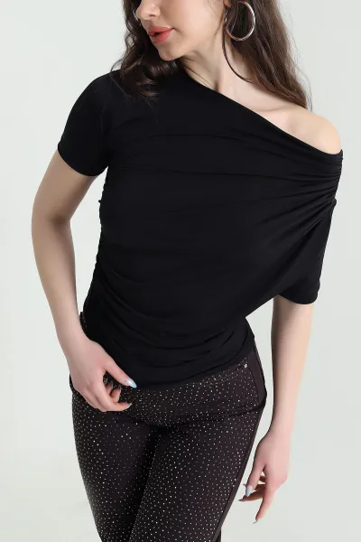 siyah-likrali-buzgulu-sandy-kadin-bluz-450121