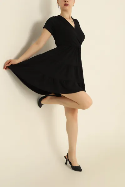 siyah-likrali-helen-kumas-elbise-285369
