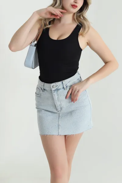 Siyah Likralı Kadın Atlet 466365