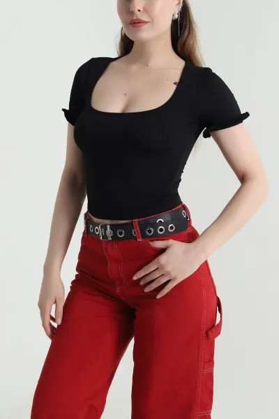 siyah-likrali-kare-yaka-kadin-bluz-465557