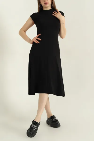siyah-likrali-kolsuz-modal-kadin-elbise-352828