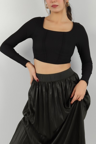 siyah-likrali-ottoman-kumas-bluz-148389