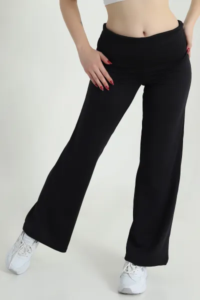 siyah-likrali-oysho-kadin-pantolon-473759