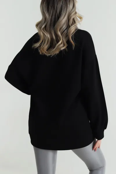 Siyah Lİkralı Oysho Kadın Tunik 486338