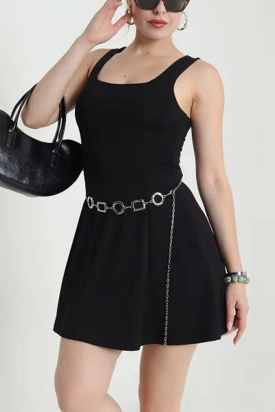 siyah-likrali-scuba-kadin-elbise-477206