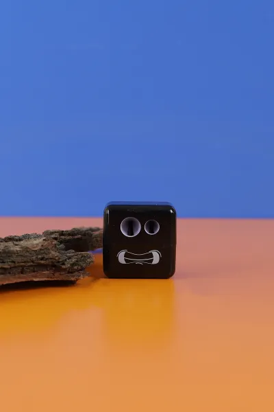 Siyah Mikro Emoji Kalemtıraş MK-1020 284880