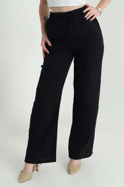 siyah-muslin-keten-kadin-pantolon-462159