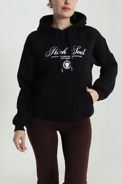 siyah-nakisli-kapsonlu-uc-ip-kadin-sweat-492602