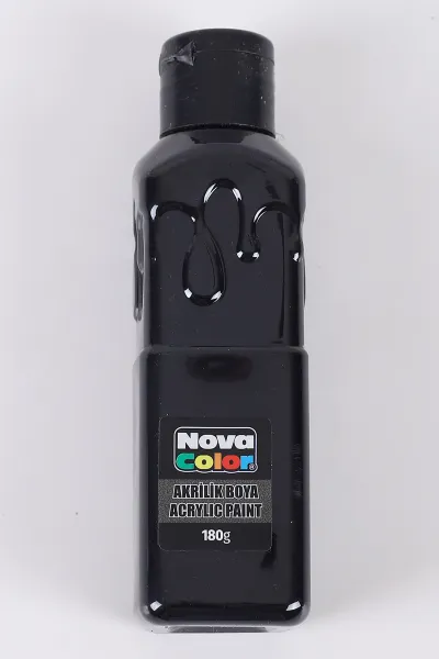 Siyah Novacolor Akrilik Boya 180 Gr 421857