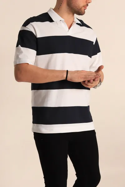 siyah-oversize-iki-ip-genis-cizgili-polo-yaka-erkek-tisort-257561