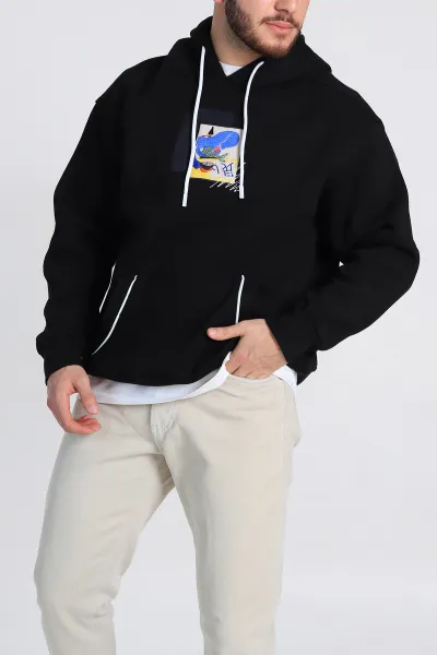 siyah-oversize-uc-ip-sardonlu-kabartma-baski-detayli-kapusonlu-sweatshirt-307218