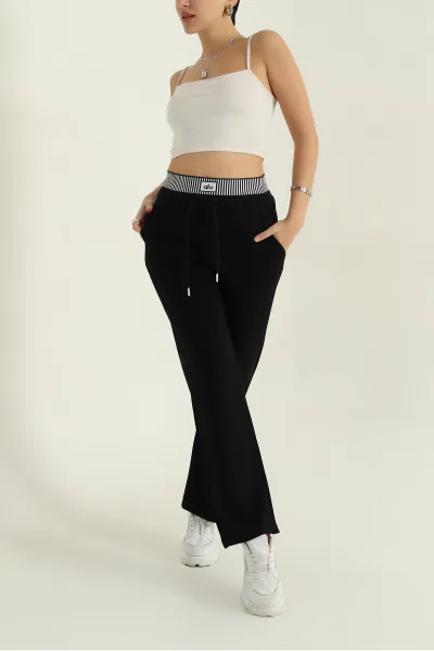siyah-oyho-likrali-cepli-kadin-pantolon-373297