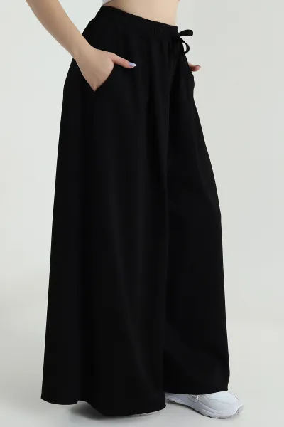 Siyah Oysho Kadın Etek Pantolon 494689