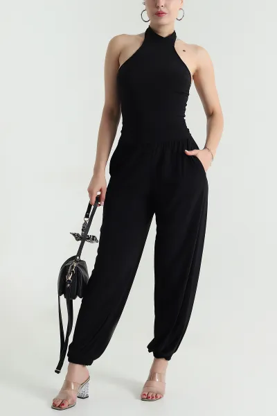 Siyah Pantolon Bluz Sandy Kadın İkili Takım 478149