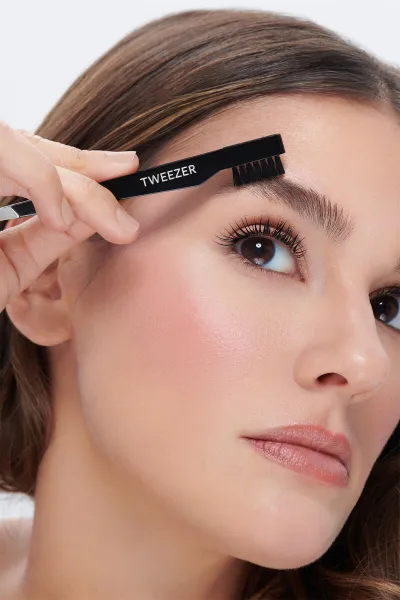 Siyah Pastel Sıngle Tweezer 09 (Fırçalı Cımbız) 320970