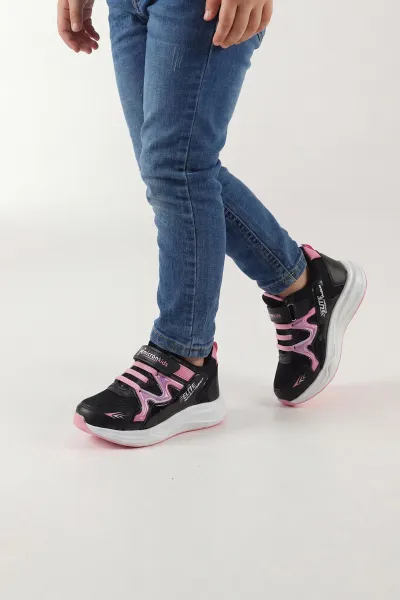 siyah-pembe-31-35-cirt-bantli-bagcikli-kiz-cocuk-spor-ayakkabi-444548