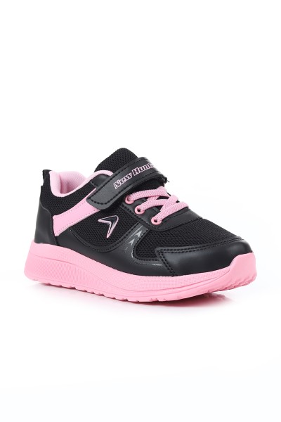 siyah-pembe-31-35-filet-lastik-bagli-cirtli-fileli-kiz-cocuk-spor-ayakkabi-168648