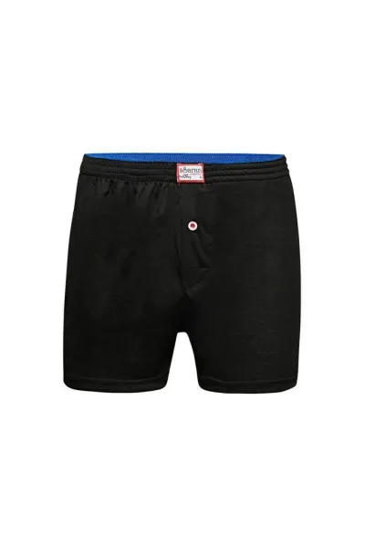 Siyah Penye Havlu Bel Erkek Boxer 281168