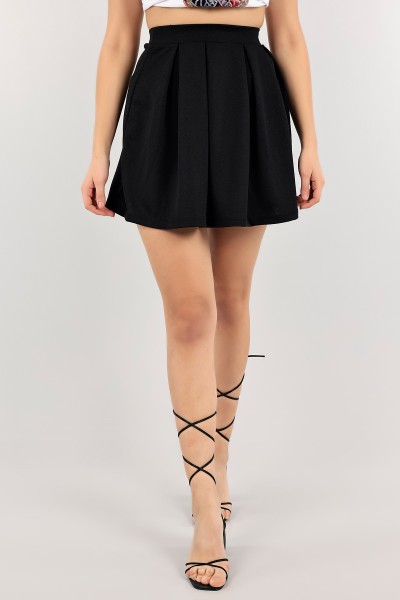siyah-pileli-beli-lastikli-etek-109692