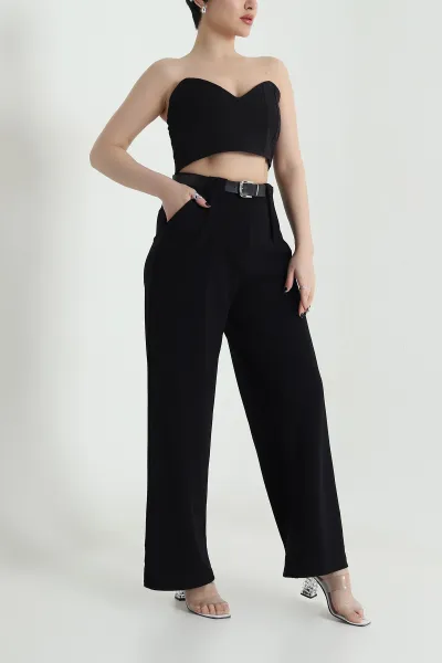 siyah-pileli-cepli-orme-kadin-pantolon-454837