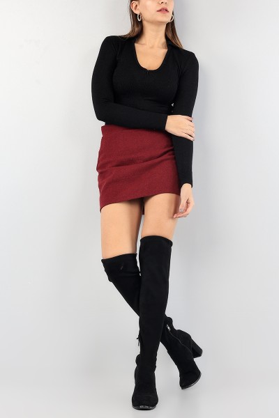 siyah-polo-yaka-fermuarli-bluz-88730