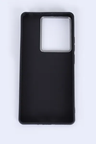 Siyah Redmi Note 13 Pro 4G Uyumlu Armory Serisi Sert Slikon Telefon Kılıfı 390363