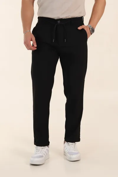 siyah-regular-fit-bel-arkasi-lastikli-duble-paca-erkek-kumas-pantolon-366301