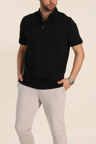 siyah-regular-fit-dokulu-polo-yaka-erkek-tisort-342490