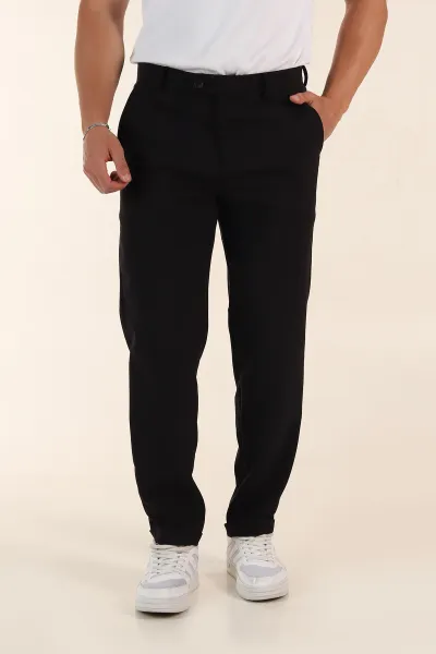 siyah-regular-fit-duble-kumas-duble-paca-bel-arkasi-lastikli-erkek-pantolon-368370