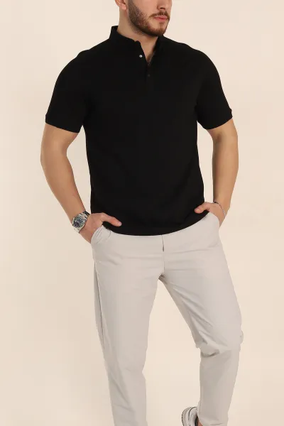 siyah-regular-fit-parcali-polo-yaka-erkek-tisort-346725