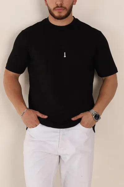siyah-relaxed-fit-kabartma-yazi-detayli-erkek-tisort-358492