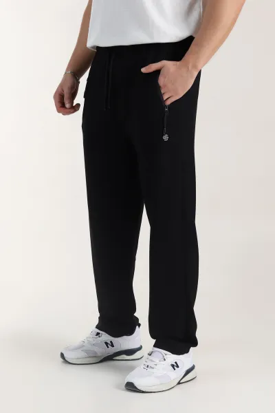 siyah-relaxed-fit-oysho-kumas-fermuarli-cepli-erkek-esofman-alti-402202