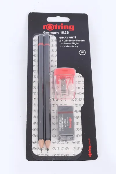 Siyah Rotring 3'lü Sınav Seti 384819