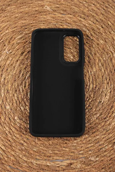 Siyah Samsung A05S Kabarcık Serisi Şık Silikon Telefon Kılıfı 418649