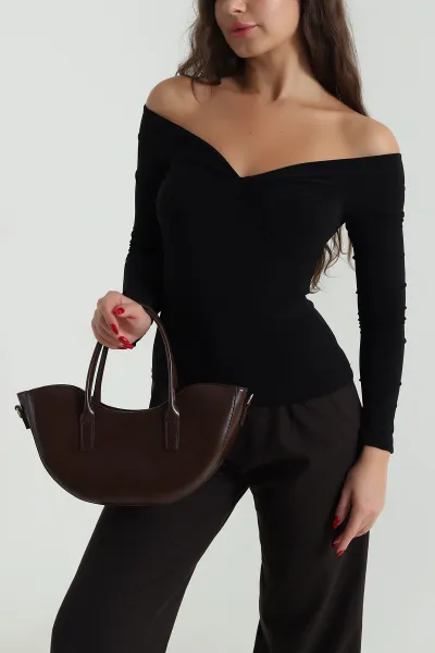 Siyah Sandy Kadın Bluz 489863
