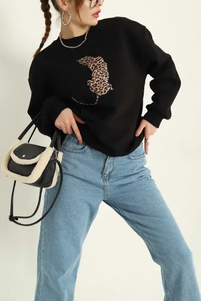 siyah-sardonlu-leopar-desenli-uc-ip-bayan-sweat-331739