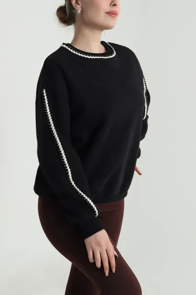 siyah-sardonlu-uc-ip-kadin-sweat-492095