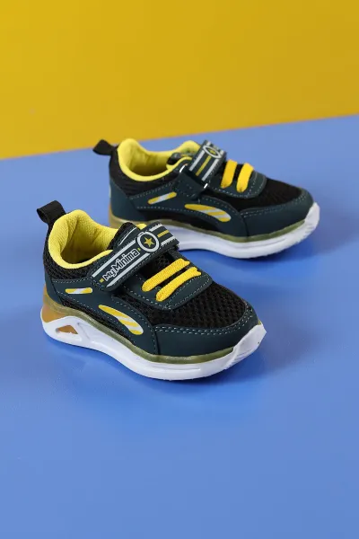 siyah-sari-21-25-bebe-yildiz-baskili-isikli-bebe-spor-ayakkabi-257177