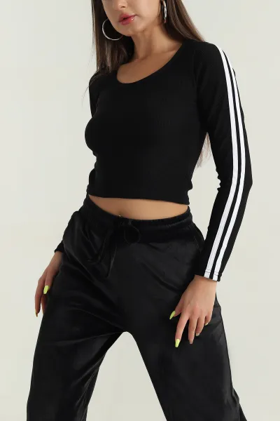 siyah-seritli-ottoman-kadin-bluz-389611