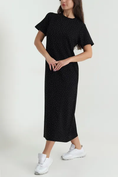 siyah-serpme-tasli-oysho-kadin-elbise-478277