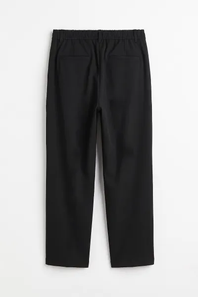 Siyah Sidney Kumaş Baggy Cep Detaylı Erkek Pantolon 498874