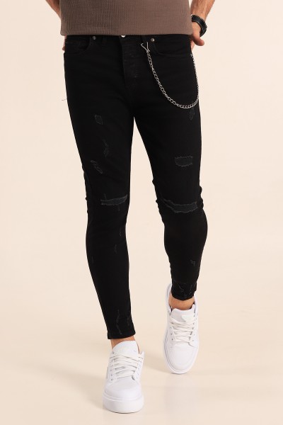 siyah-skinny-fit-likrali-yirtik-zincir-detay-erkek-kot-pantolon-190419