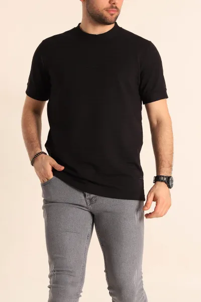 siyah-slim-fit-cizgi-detay-likrali-erkek-tisort-248117