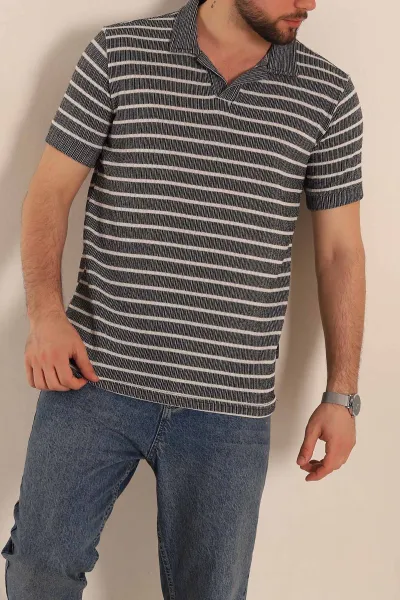 siyah-slim-fit-cizgili-polo-yaka-erkek-tisort-276012